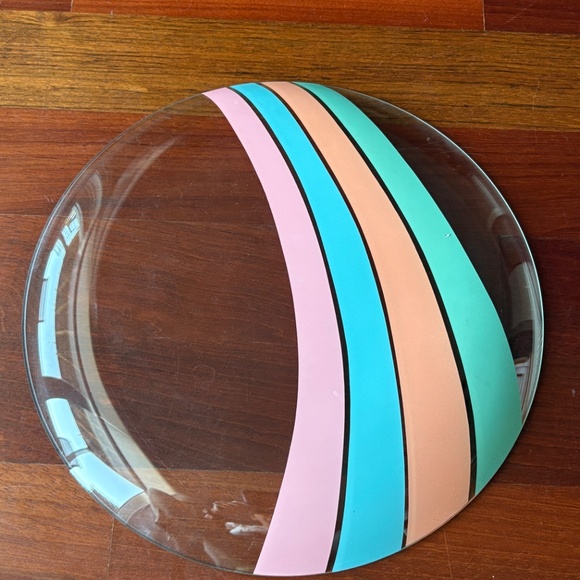 Vintage Libbey Glass Round Serving Plate - Picture 3 of 7